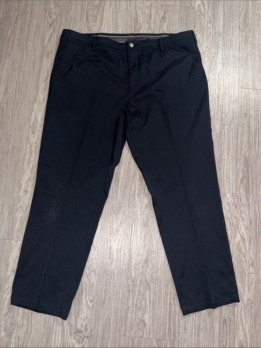 Lee Men's Black Dress Pants - Straight Fit Size 40